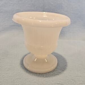 VTG Milk Glass Grecian Urn Toothpick Holder Macbeth Evans Style